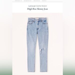 Abercrombie - Women’s  Medium Destroy